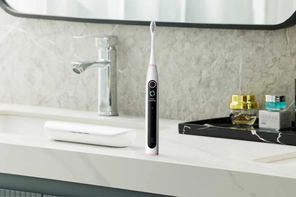 Oclean X Lite S Elektrinis dantų šepetėlis, pilkas