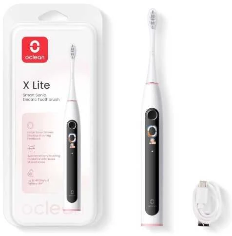 Oclean X Lite S Elektrinis dantų šepetėlis, pilkas