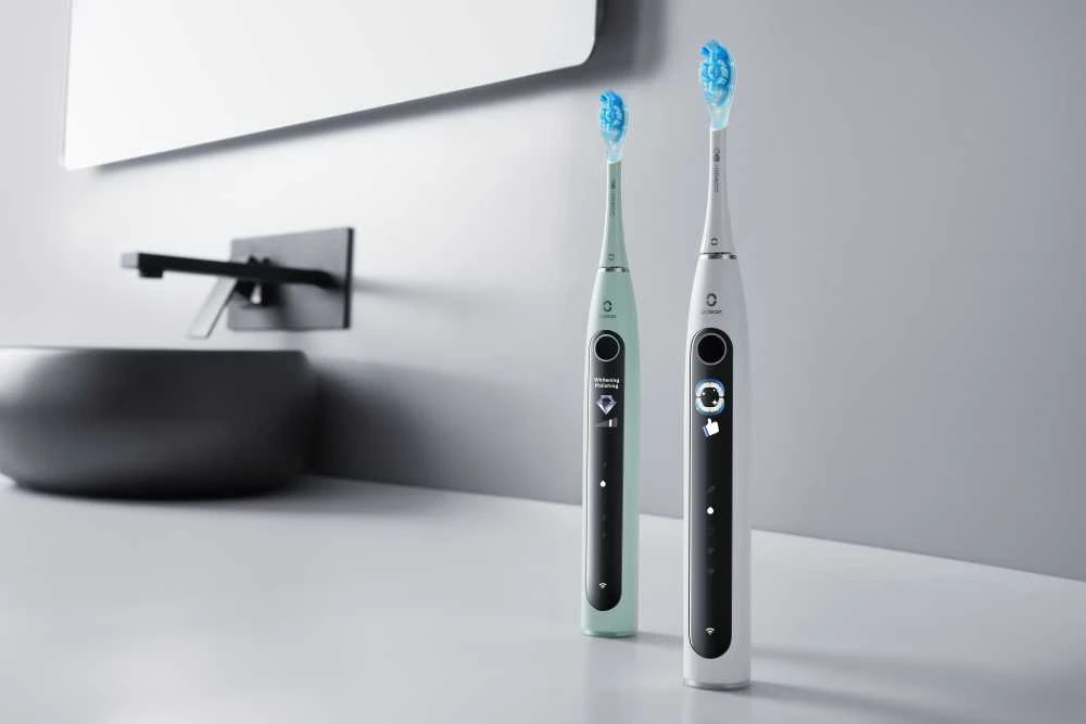 Oclean X Pro 20 S Elektrinis dantų šepetėlis Baltas