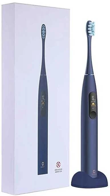 Elektrinis dantų šepetėlis Oclean X Pro, mėlynas (Navy Blue)