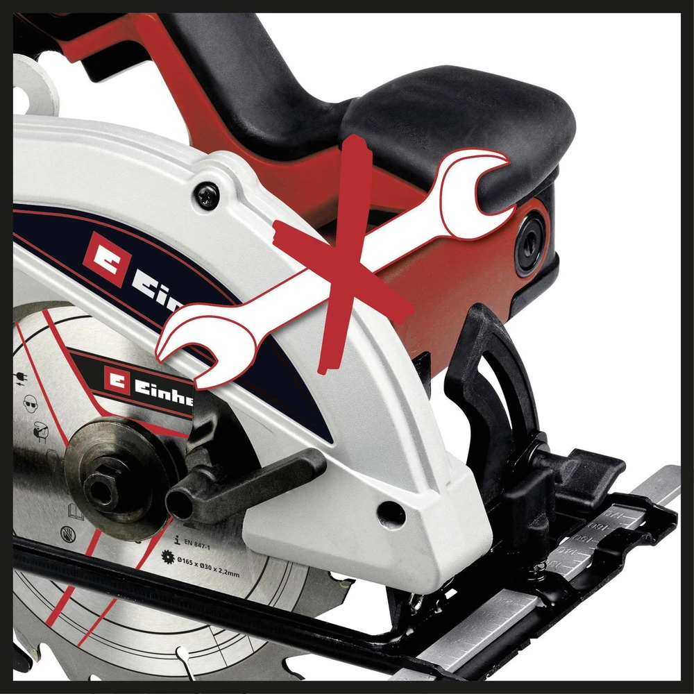Pjūklas - Einhell TC-CS 1250 1250W Raudonas Juodas