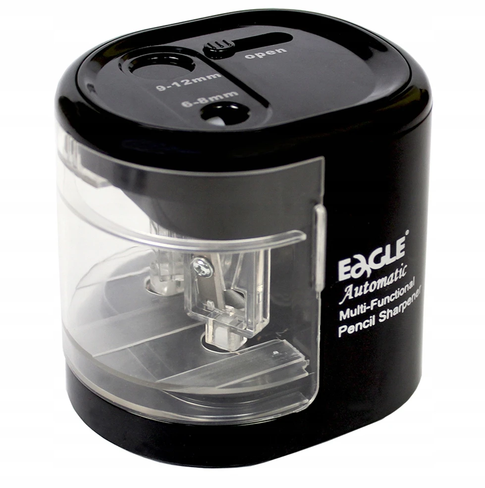 Elektrinis drožtukas EG-5161USB, Eagle, dvigubas, juodos sp. korpusas