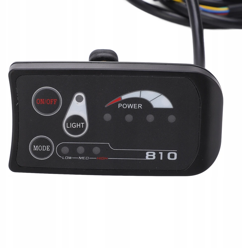ELEKTRINIS DVIRAČIO EKRANAS 36V48V LED S810