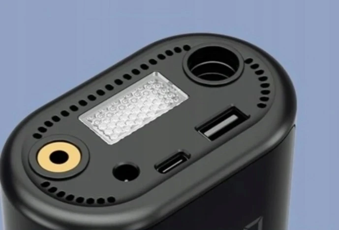 ELEKTRINIS DVIRAČIO SIURBLYS AUTOMOBILIŲ KOMPRESORIUS 4000 mAh POWERBANK 100W