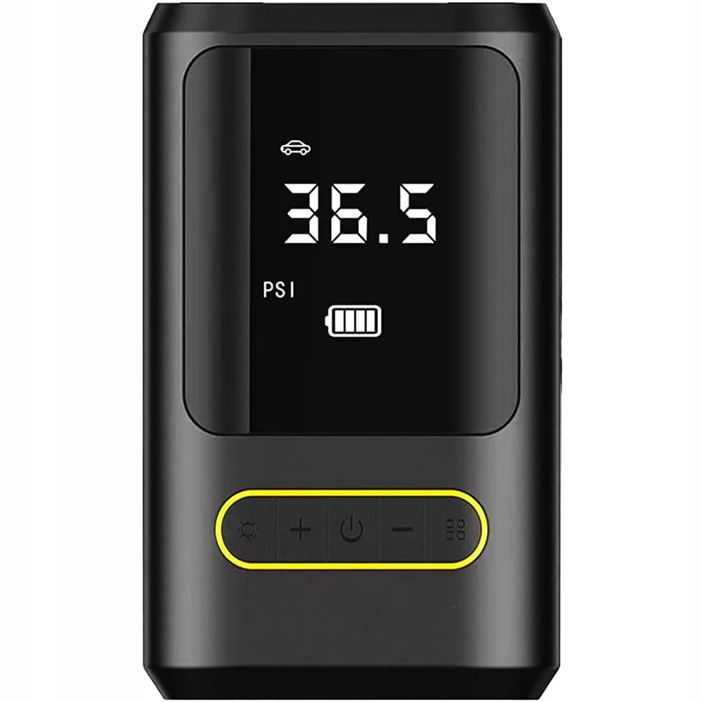 ELEKTRINIS DVIRAČIO siurblys CAR kompresorius 4000mAh baterija + POWERBANK
