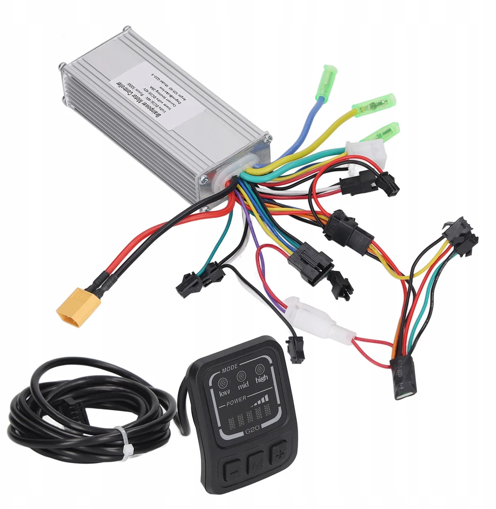 Elektrinis dviračio valdiklis 36V 48V 500W GO motorolerio variklio valdiklis