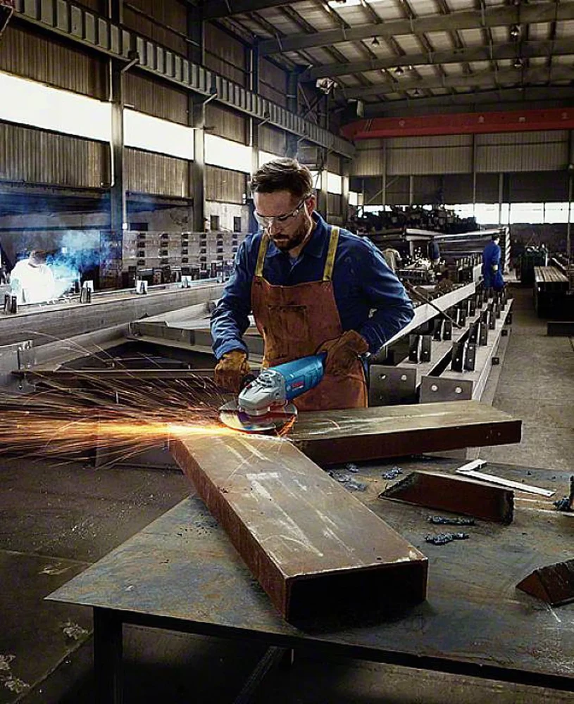Bosch kampinis šlifuokis GWS 22-230 J, 2200W, 230mm, kartoninė pakuotė