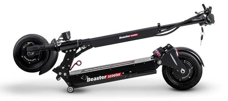 Elektrinis paspirtukas Beaster Scooter BS55, 2000 W, 48 V, 25 Ah, hidrauliniai stabdžiai, skirtas bekelei