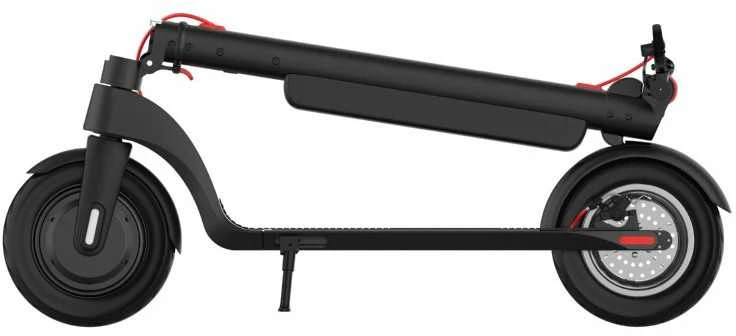 Elektrinis paspirtukas Beaster Scooter BS801B, 700 W, 36 V, 10 Ah, 25,4 cm ratai, juodas