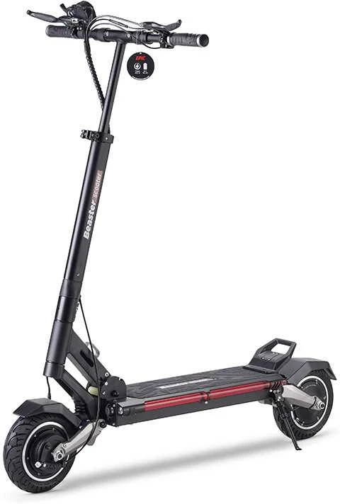 Elektrinis paspirtukas Beaster Scooter Epic, 48V 2*600W, 48V 19.2AH, skirtas bekelei