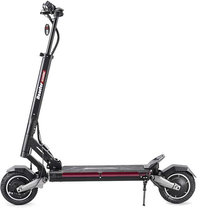 Elektrinis paspirtukas Beaster Scooter Epic, 48V 2*600W, 48V 19.2AH, skirtas bekelei