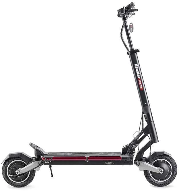 Elektrinis paspirtukas Beaster Scooter Epic, 48V 2*600W, 48V 19.2AH, skirtas bekelei