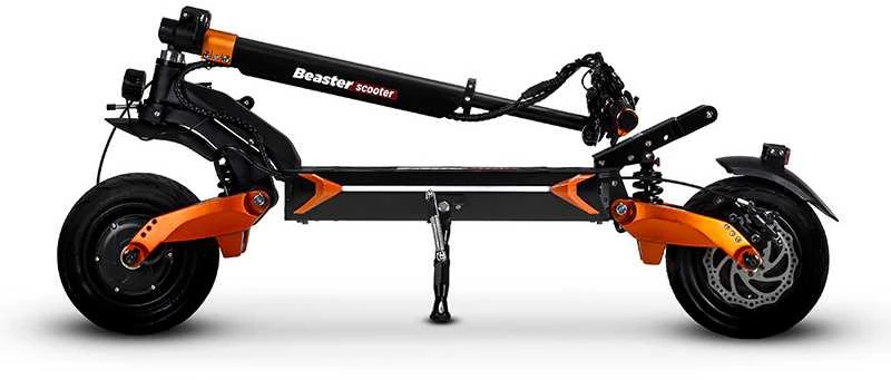 Elektrinis paspirtukas Beaster Scooter OXEN PRO2, 2x1500 W, 60 V, 28,8 Ah LG, plentinės padangos, skirtas bekelei