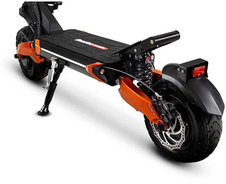 Elektrinis paspirtukas Beaster Scooter OXEN PRO2, 2x1500 W, 60 V, 28,8 Ah LG, plentinės padangos, skirtas bekelei