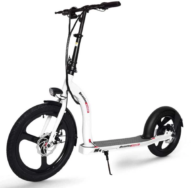 Elektrinis paspirtukas Beaster Scooter VOYAGER 350 W, 36 V, 10 Ah, baltas