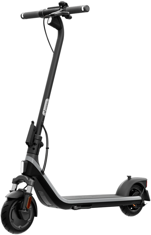 Elektrinis paspirtukas Segway E2 E II eKickScooter | 450 W | iki 20 km/h | 8.1" | Juodas/pilkas