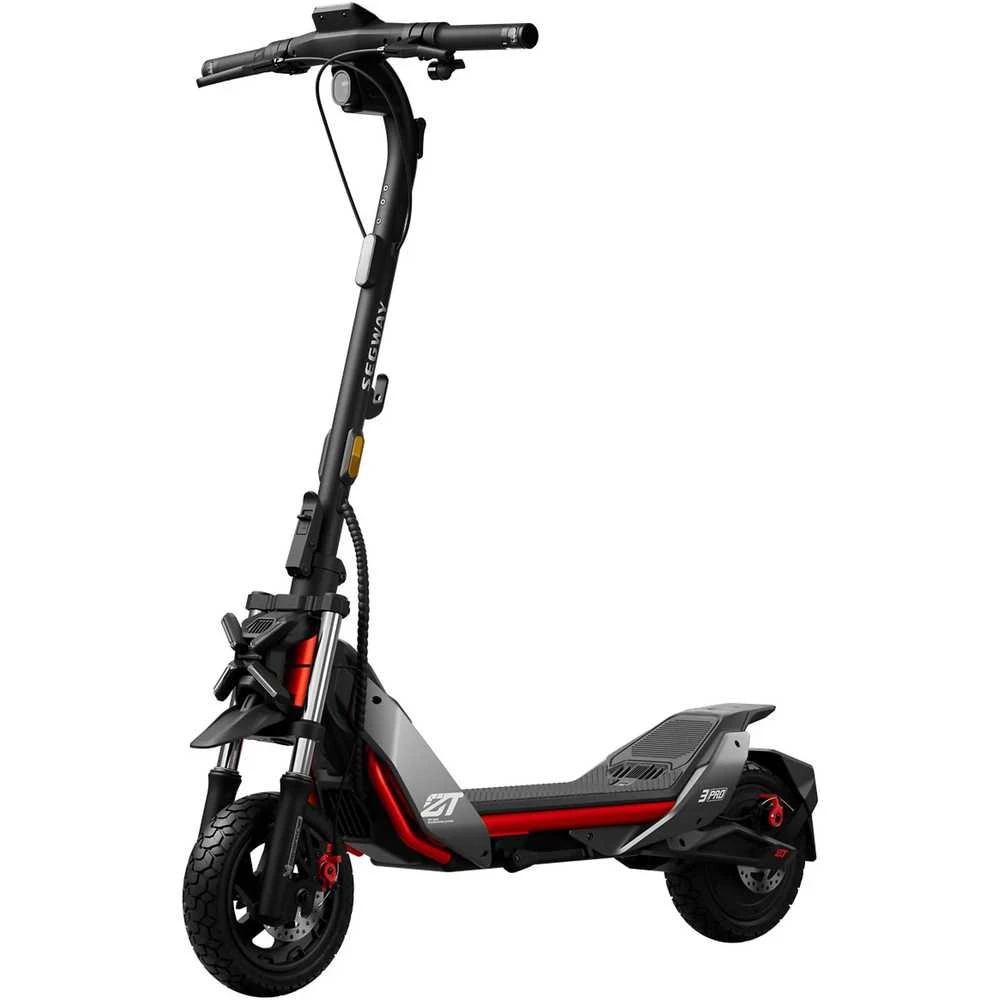 Elektrinis paspirtukas Segway Ninebot Kickscooter ZT3 Pro E | 1600 W | 25 km/h | 11" ratai | Juodas