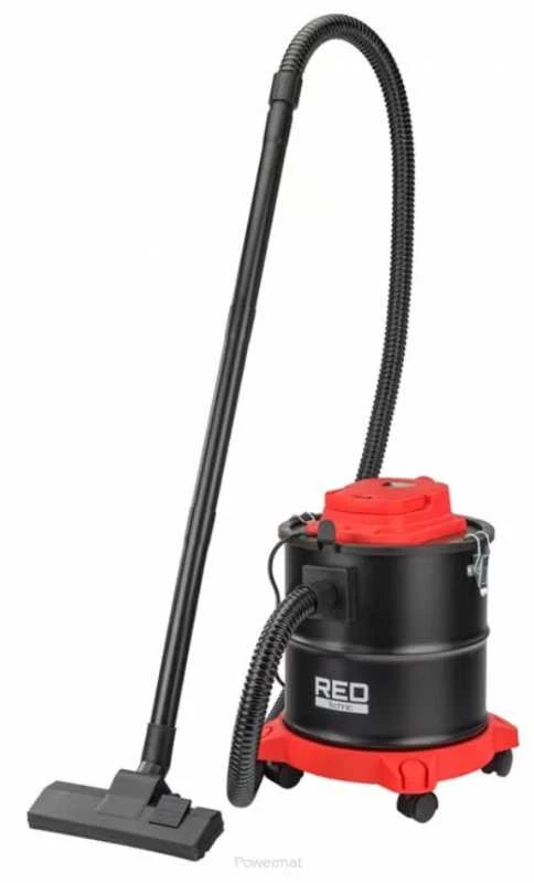 Red Technic Pramoninis dulkių siurblys, židinio pelenų separatorius, su pūtimo funkcija, 20L talpa, pelenams, kepsninėms ir šiukšlėms