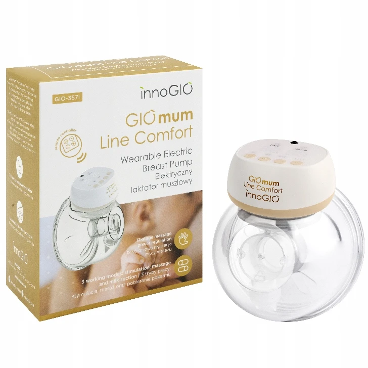 INNOGIO GIO-357I GIOmum Line Comfort viengubas pientraukis su nuotolinio valdymo pultu