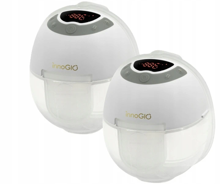 INNOGIO GIO-359 GIOmum Line diskretiškas lengvas dvigubo apvalkalo elektrinis pientraukis