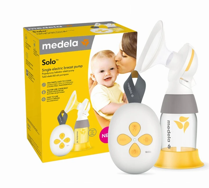 NAUJIENA! Elektrinis pientraukis Medela Solo TM dvifazis
