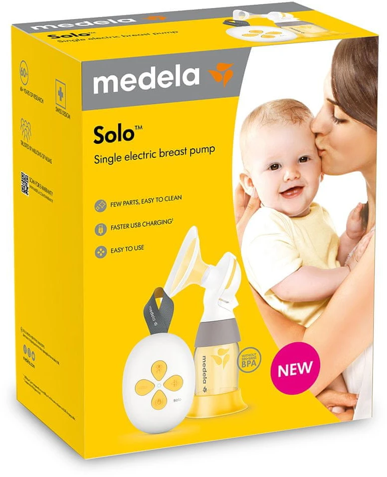 NAUJIENA! Elektrinis pientraukis Medela Solo TM dvifazis