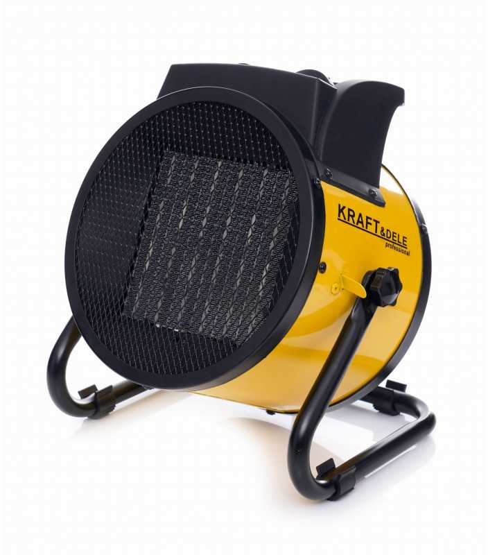 KRAFTDELE Elektrinis šildytuvas 2.5 kW, 230V, su termostatu