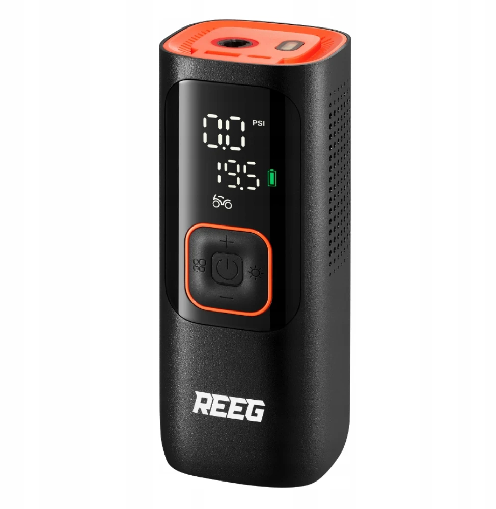 Elektrinis siurblys dviračiui, automobiliui, rutuliniam REEG Air Pump PRO 11BAR 27,75 Wh