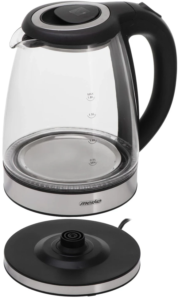 Adler Mesko MS 1307 Glass Electric Virdulys 1.8 L