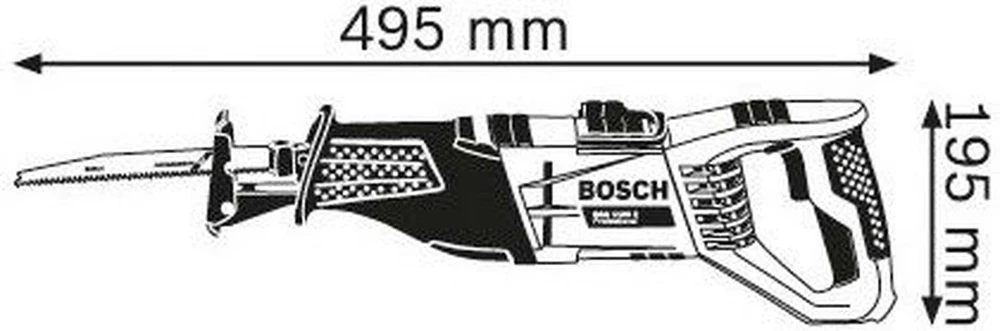 Bosch Universalus pjūklas GSA 1100 E
