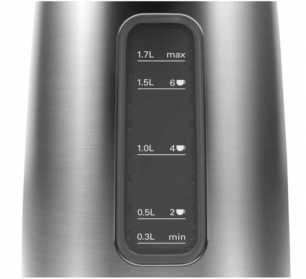Virdulys Bosch TWK5P475 DesignLine, Grafito spalvos, 1,7 L