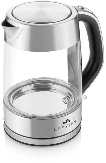 ETA Virdulys | ETA415490000 Crysten | Elektrinis | 2100 W | 1,7 l | Stiklas | 360° besisukantis pagrindas | Stiklas
