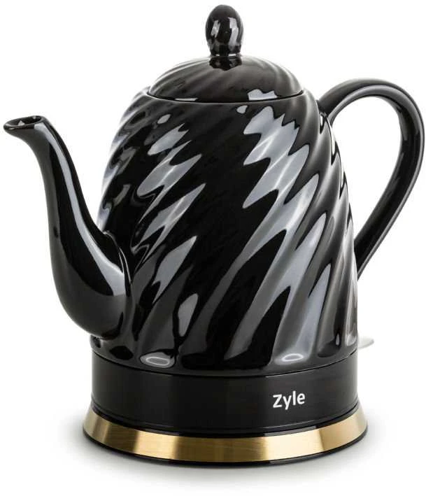 Keramikinis virdulys Zyle ZY17KWS, talpa 1,5 l, juodas
