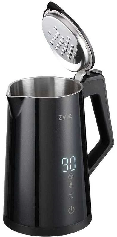 Elektrinis virdulys Zyle ZY285BK,1,7 l talpa, su temperatūros reguliavimo funkcija