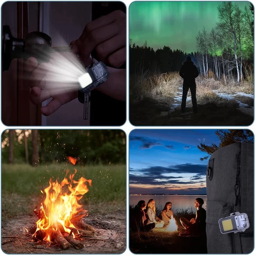 ELEKTRINIS žiebtuvėlis, atsparus vandeniui, USB-C, SURVIVAL WISTLE fakelas