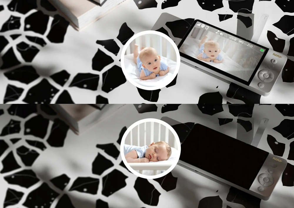 NENO – Ciao kūdikių monitorius – 5 colių
