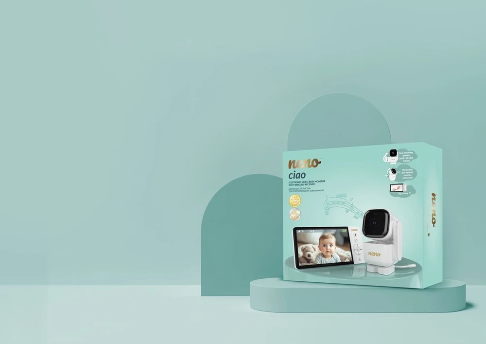 NENO – Ciao kūdikių monitorius – 5 colių