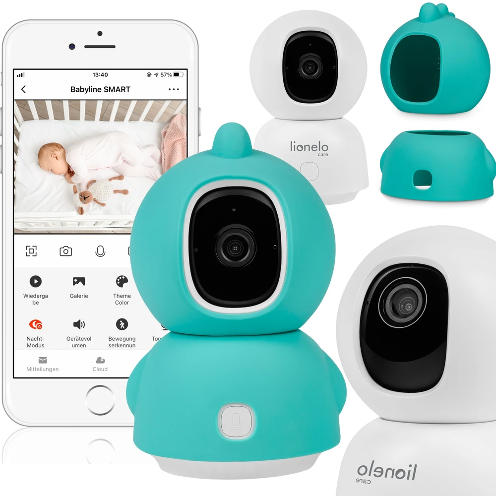 Elektroninė auklė, WiFi kamera, peržiūra telefone, Lionelo judėjimo sekimas