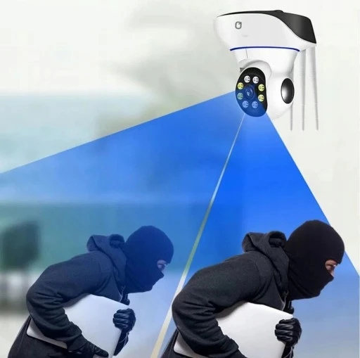 ELEKTRONINĖ AUKLĖS IŠMANIOS KAMEROS TELEFONUI WiFi 1080P STEBĖJIMAS