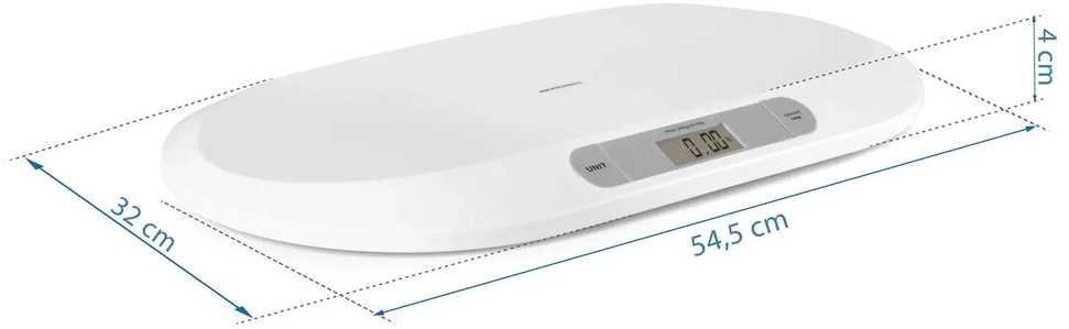 Berdsen Elektroninės kūdikių svarstyklės BW-141 baltos