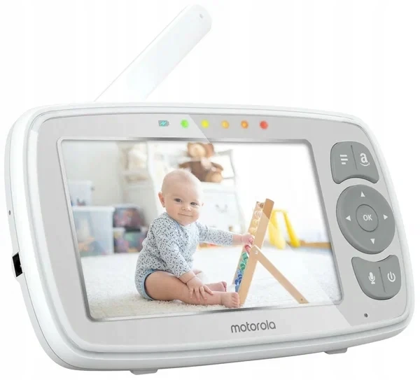 Kūdikio stebėjimo kamera Motorola VM34 4.3", Baltos spalvos