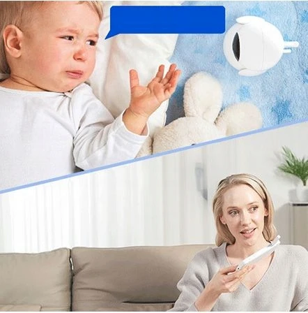 Elektroninis kūdikių monitorius PROSCENIC BM300 LCD 5.0 ​​​​temperatūrinio sukimosi funkcija