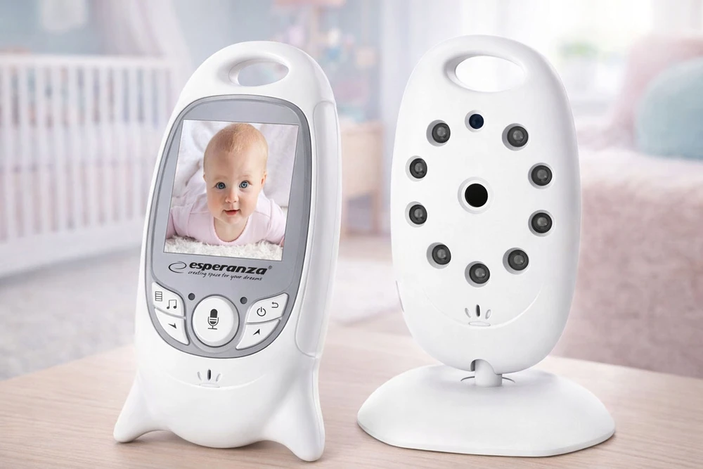 ELEKTRONINIS NANNY ESPERANZA GREGORIO LCD 2,0 colių tiesioginis nakties režimas