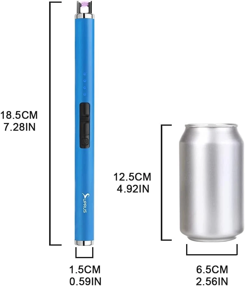 ELEKTRONINIS USB PLAZMA žiebtuvėlis, NEATSPIRANT VĖJO UŽDEGIMO