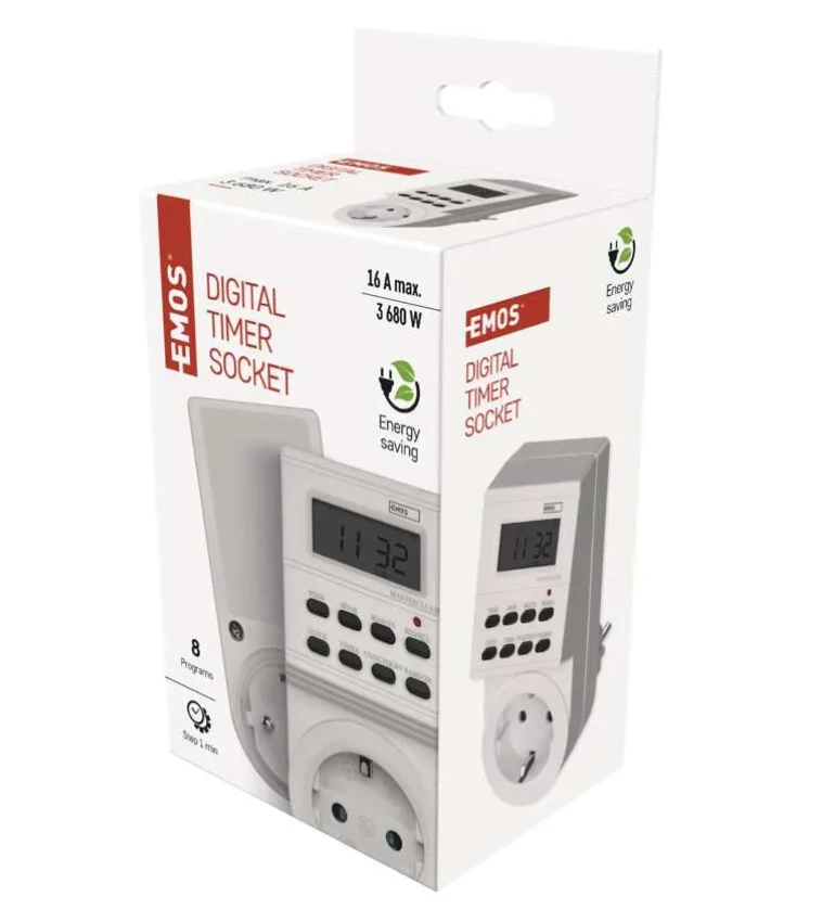 Elektros energijos matuoklis 230Vac, 16A, EMOS
