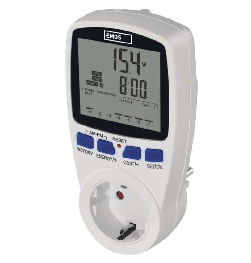Elektros energijos matuoklis 230Vac, 16A, EMOS