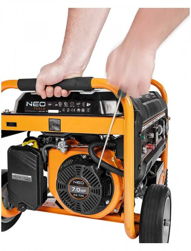 Elektros generatorius NEO TOOLS 04-730 (2,8-3 kW) su ratukais