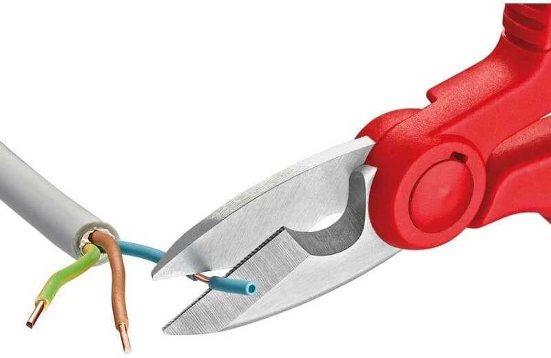 Elektrotechniko žirklės KNIPEX 9505155SB