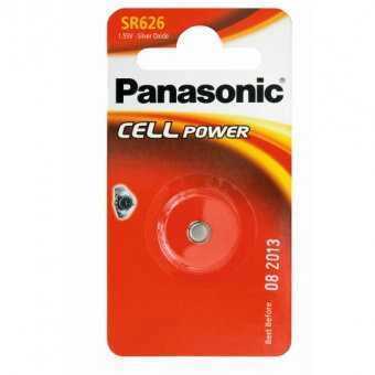 Elementai PANASONIC Sidabrinis OXIDE, SR626SW/1B, 1 vnt