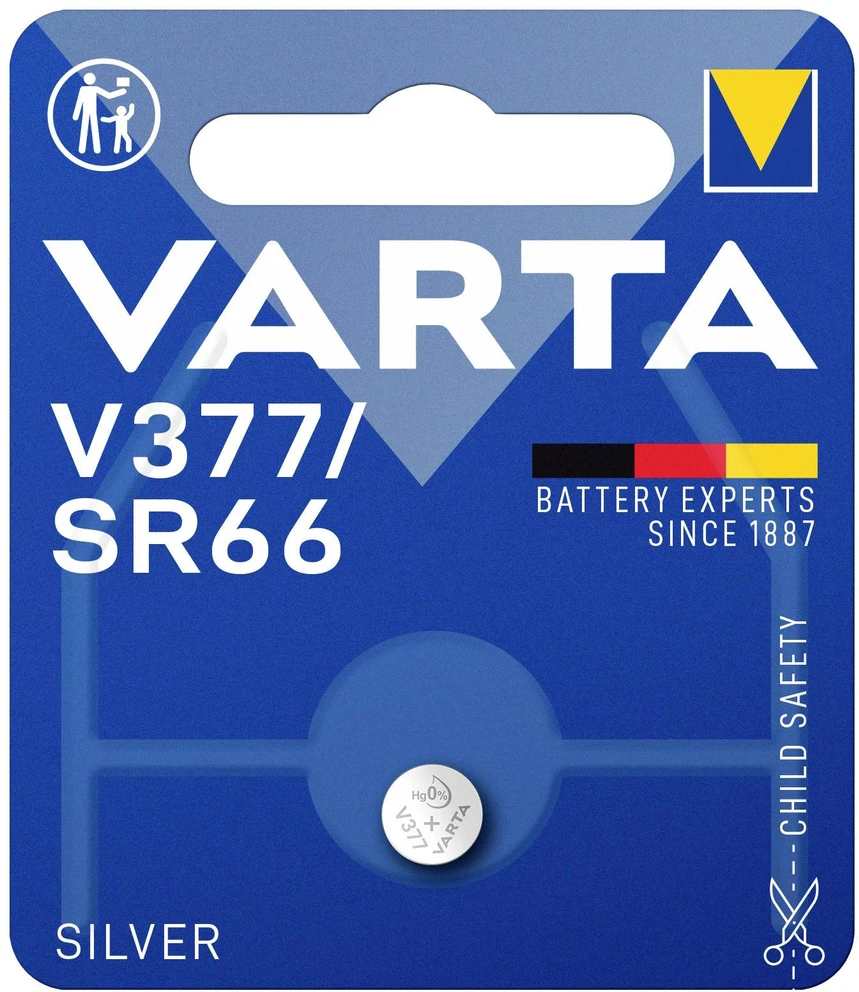 Elementai PANASONIC Sidabrinis OXIDE, SR626SW/1B, 1 vnt